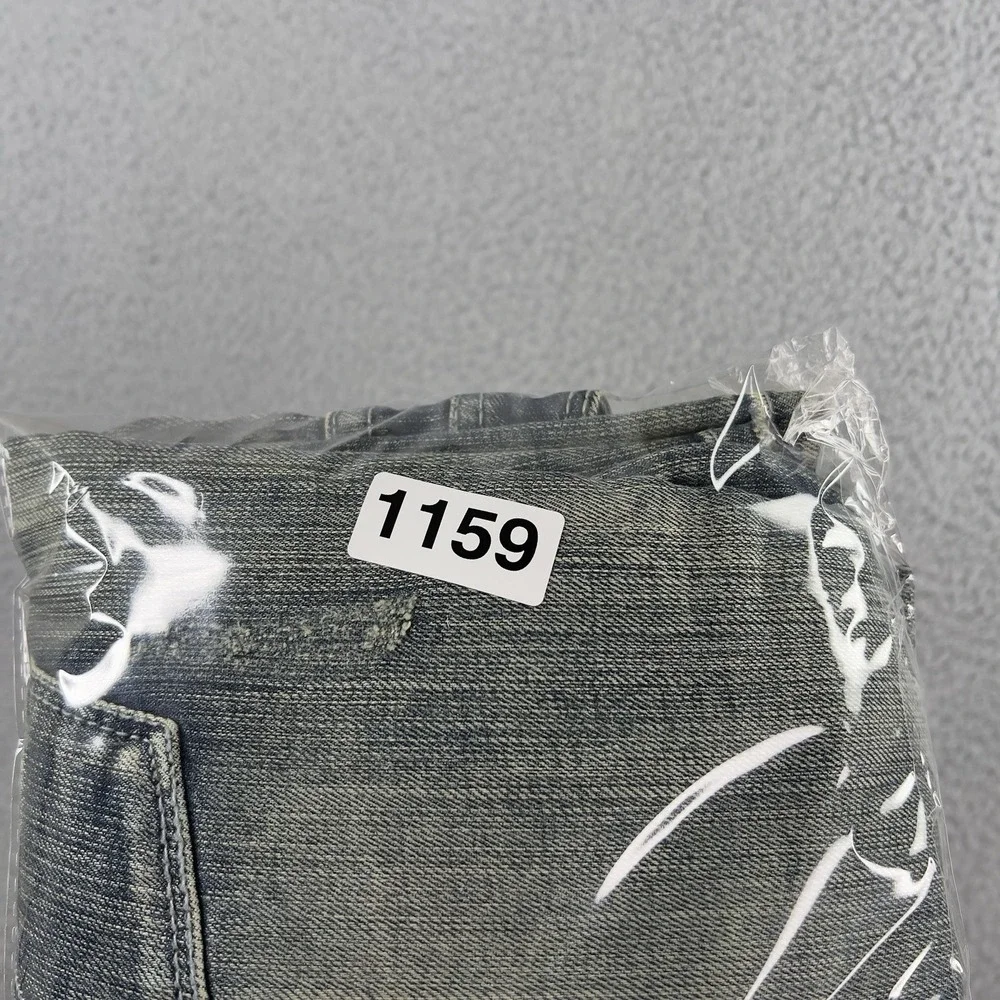 Vigoss Womens Boot Cut Jeans Blue Pocket Light Wash Faded Stretch Juniors 15 New - Picture 5 of 14